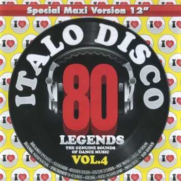 Italo Disco Legends, Vol. 4 by Various Artists - album cover