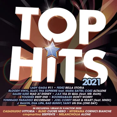 Top Hits 2021 by Various Artists - album cover