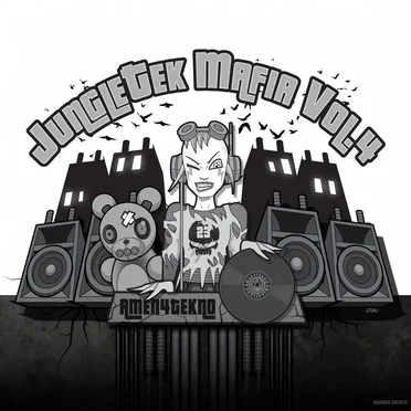 Jungletek Mafia, Vol. 4 by Various Artists - album cover