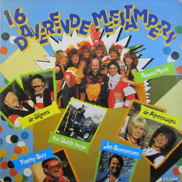 16 daverende meestampers by Various Artists - album cover