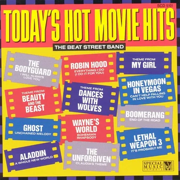 Today's Hot Movie Hits by The Beat Street Band - album cover