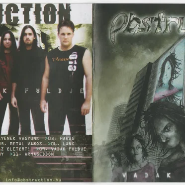 Vadak földje by Obstruction - album cover