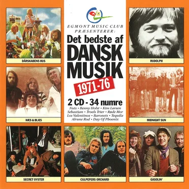 Det bedste af dansk musik 1971-76 by Various Artists - album cover