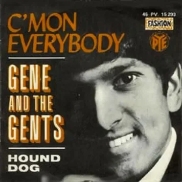C'mon Everybody by Gene And The Gents - album cover