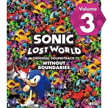 SONIC LOST WORLD ORIGINAL SOUNDTRACK: WITHOUT BOUNDARIES, Vol. 3 by Various Artists - album cover