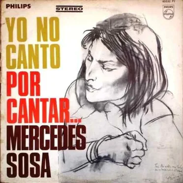 Yo no canto por cantar