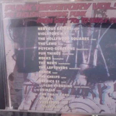 Punk Territory, Volume 5: The English-Speaking Punk From Late 70's to Early 80's by Various Artists - album cover