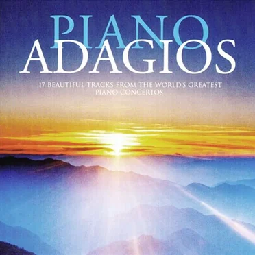 Piano Adagios by Various Artists - album cover