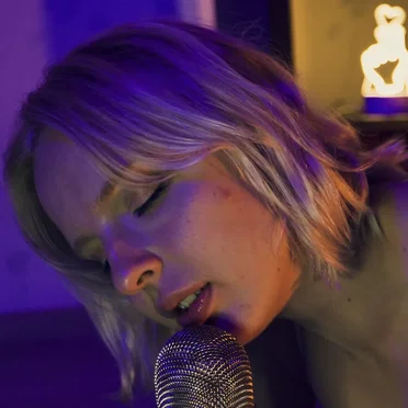 ASMR Ear Kissing & Licking Blue Yeti by The Sounds of Girls - album cover