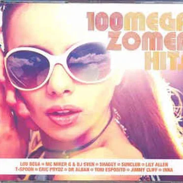 100 Mega Zomer Hits by Various Artists - album cover