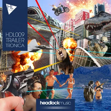 Trailertronica by Simeon Bowring - album cover