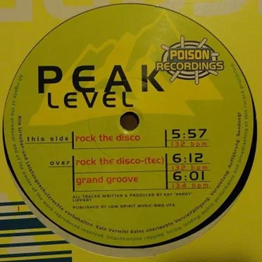 Rock The Disco by Peak Level - album cover