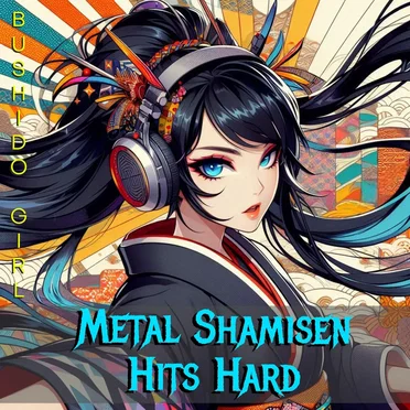 Metal Shamisen Hits Hard by Bushido Girl - album cover