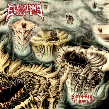 Spitting Coffins by Ectoplasma - album cover
