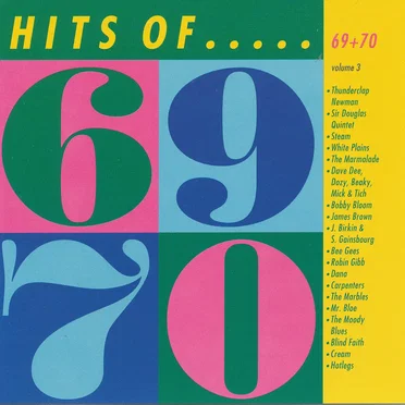 Hits of 69 + 70 by Various Artists - album cover