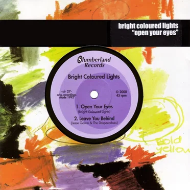 Open Your Eyes by Bright Coloured Lights - album cover