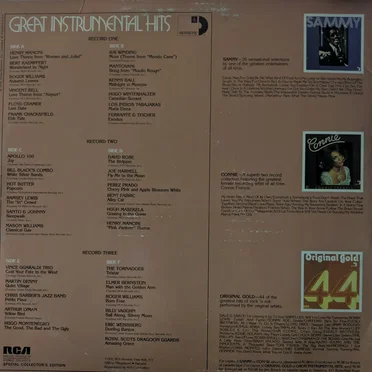 Great Instrumental Hits by Various Artists - album cover