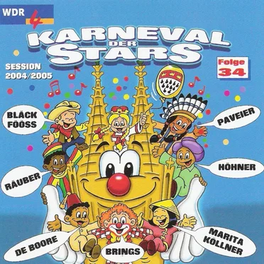 Karneval der Stars, Folge 34: Session 2004/2005 by Various Artists - album cover