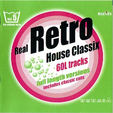 Real Retro House Classix - Volume 5 by Various Artists - album cover