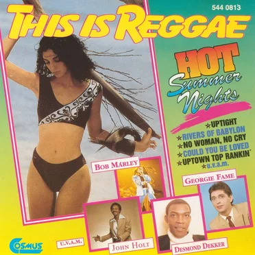 This is Reggae - Hot Summer Nights by Various Artists - album cover