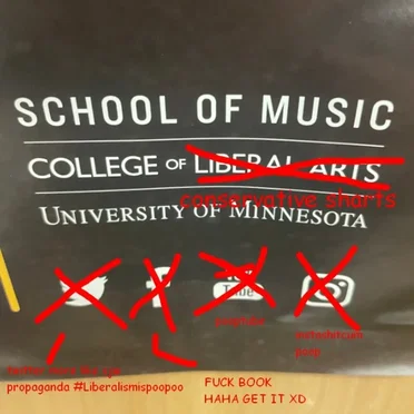 College of Liberal Arts? More Like College of Conservative Sharts. by furryshit - album cover
