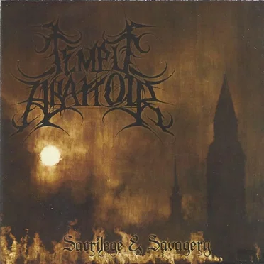 Sacrilege & Savagery by Temple Abattoir - album cover