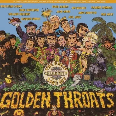 Golden Throats: The Great Celebrity Sing Off by Various Artists - album cover