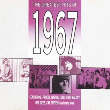 The Greatest Hits of 1967 by Various Artists - album cover