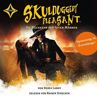 Skulduggery Pleasant 8: Die Rückkehr der Toten Männer by Derek Landy - album cover