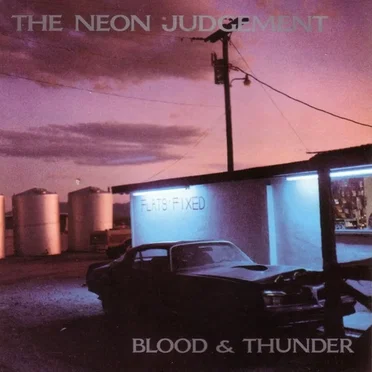 Blood and Thunder by The Neon Judgement - album cover