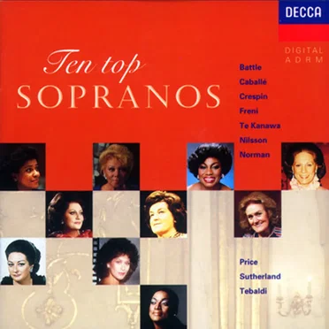Ten top sopranos by Various Artists - album cover