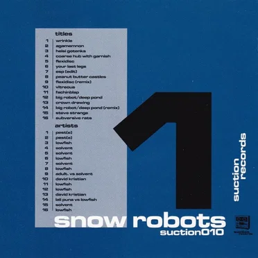 Snow Robots, Volume 1 by Various Artists - album cover