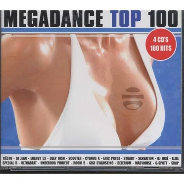Megadance Top 100 by Various Artists - album cover