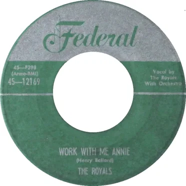 Work With Me Annie / Until I Die by The Midnighters - album cover
