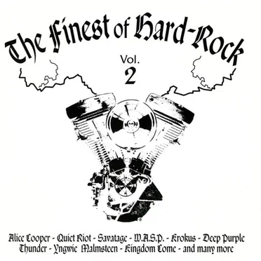 The Finest of Hard-Rock, Volume 2 by Various Artists - album cover