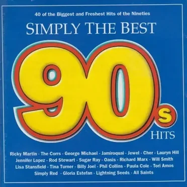 Simply the Best 90s Hits by Various Artists - album cover
