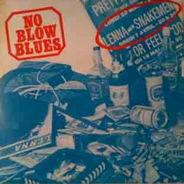 No Blow Blues by Lenna and the Snakemen - album cover