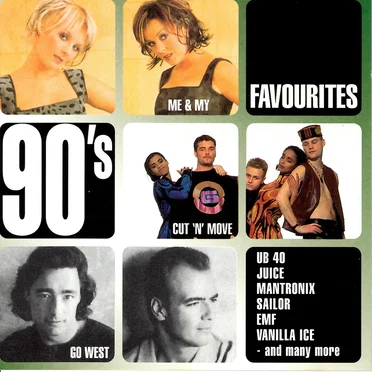 90’s Favourites by Various Artists - album cover