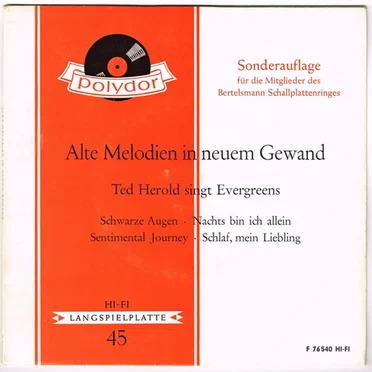 Alte Melodien in neuem Gewand - Ted Herold singt Evergreens