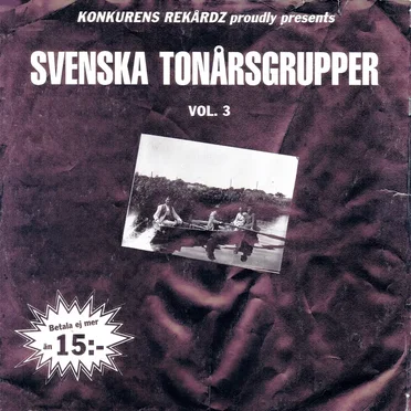 Svenska tonårsgrupper Vol. 3 by Various Artists - album cover