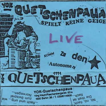 Yok Quetschenpaua spielt keine Geige