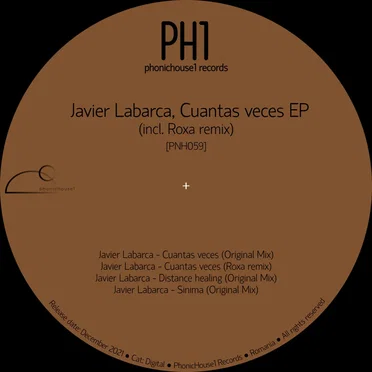 Cuantas veces EP by Javier Labarca - album cover