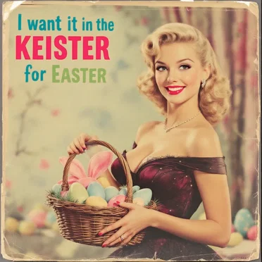 I Want It in the Keister for Easter
