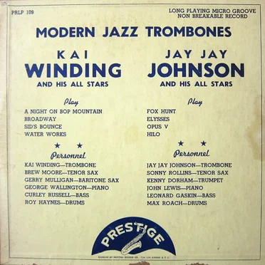 Modern Jazz Trombones
