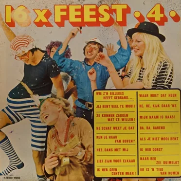 16 x feest, 4 by Various Artists - album cover