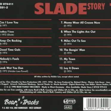 The Story of Slade, Volume One