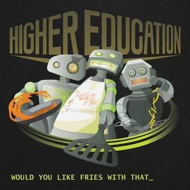 Would You Like Fries With That by Higher Education - album cover