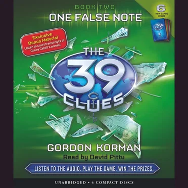 The 39 Clues, Book 2: One False Note by Gordon Korman - album cover