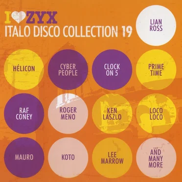I♥ZYX: Italo Disco Collection 19 by Various Artists - album cover