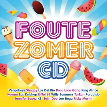 Foute zomer (CD) by Various Artists - album cover